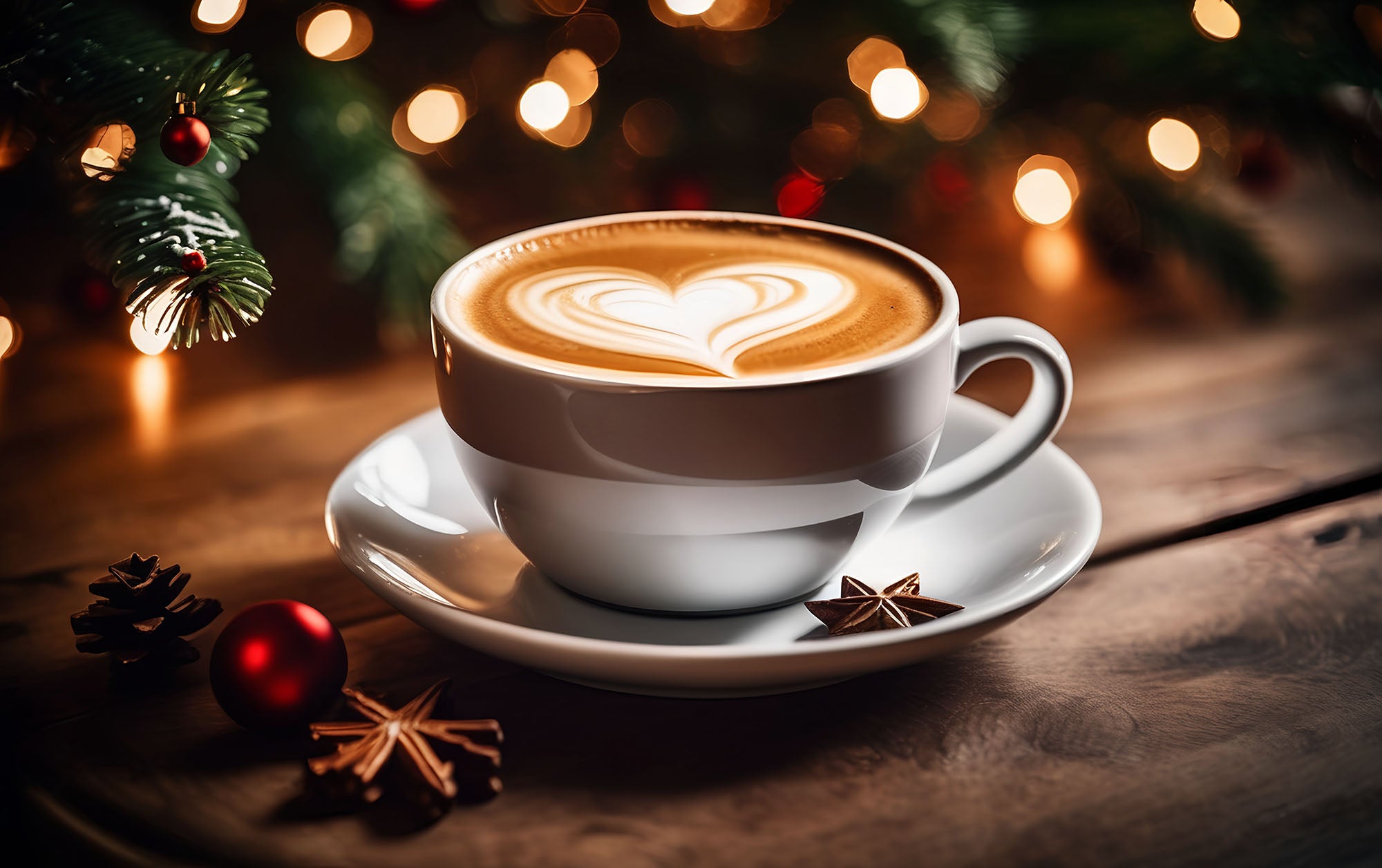 Weihnachtskaffee 2025 – aromatische Winteredition in goldener Verpackung.