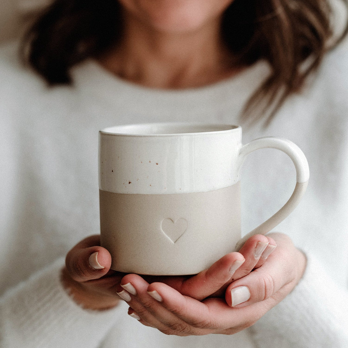 Große Tasse Herz 450 ml