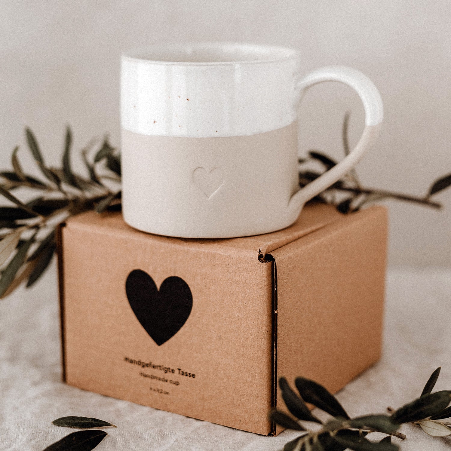 Große Tasse Herz - Kaffeebecher - Emma Spezialitätenkaffee