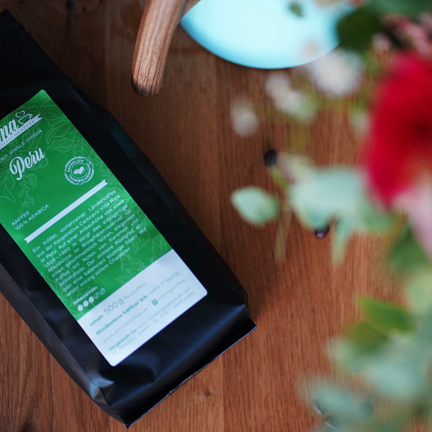 Peru - Milder Single Origin - Kaffee - Emma Spezialitätenkaffee