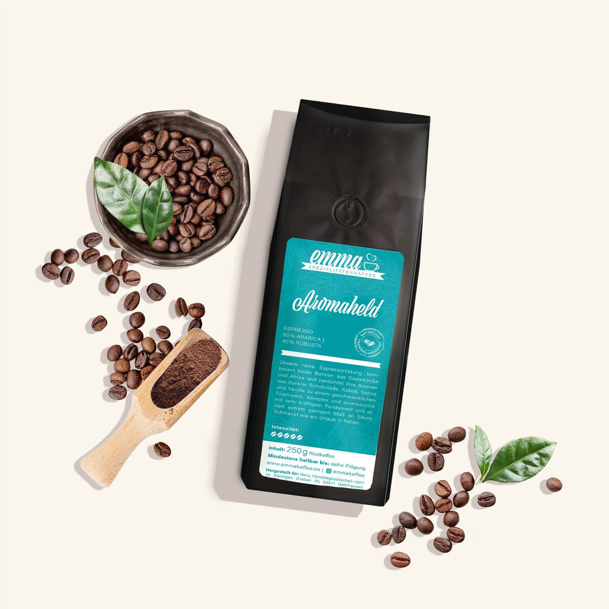 Aromaheld Espresso Bohnen