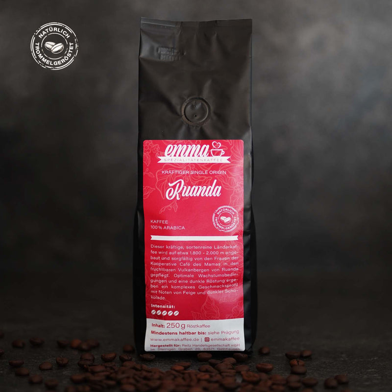 Ruanda - Kräftiger Single Origin - Kaffee - Emma Spezialitätenkaffee